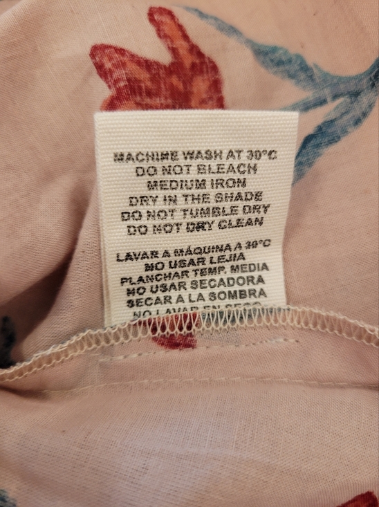 Pink Floral Ruffle Sleeveless Top - Picture 6 of 7